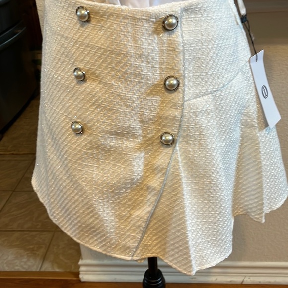 COPY - White cute skort large - Picture 2 of 11